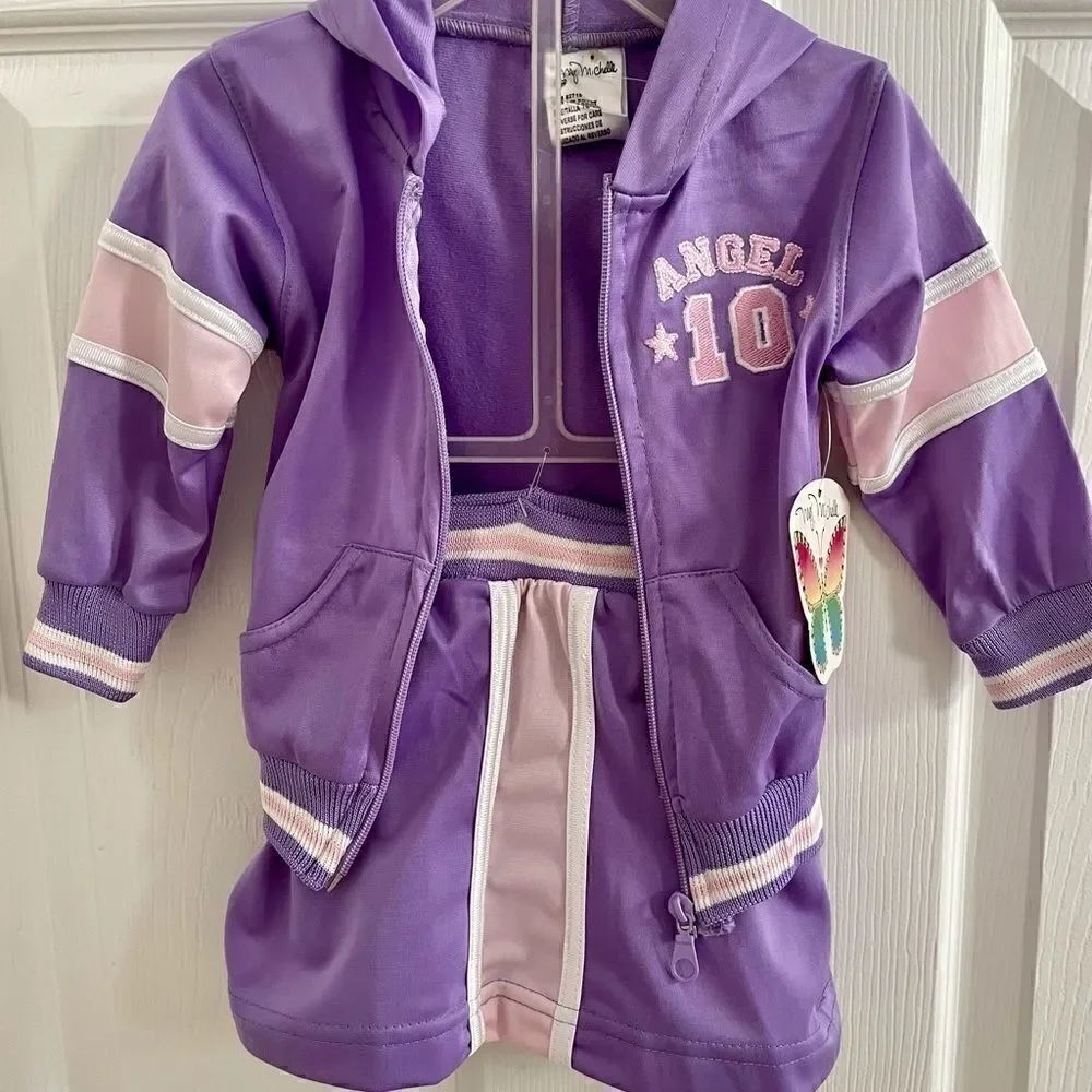 * NWT - Baby Girls jacket and skort 2 pc set